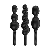 BOOTY CALL - SET OF 3 - BLACK